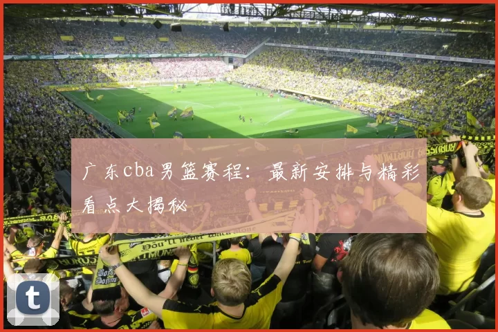 广东cba男篮赛程：最新安排与精彩看点大揭秘